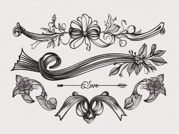 Download About Hand Drawn Floral Decorative Borde - Premium Bundle
